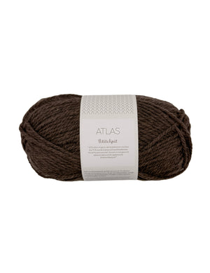 Sandnes Garn Atlas norwegian lambswool merino wool 2381 coffee melange