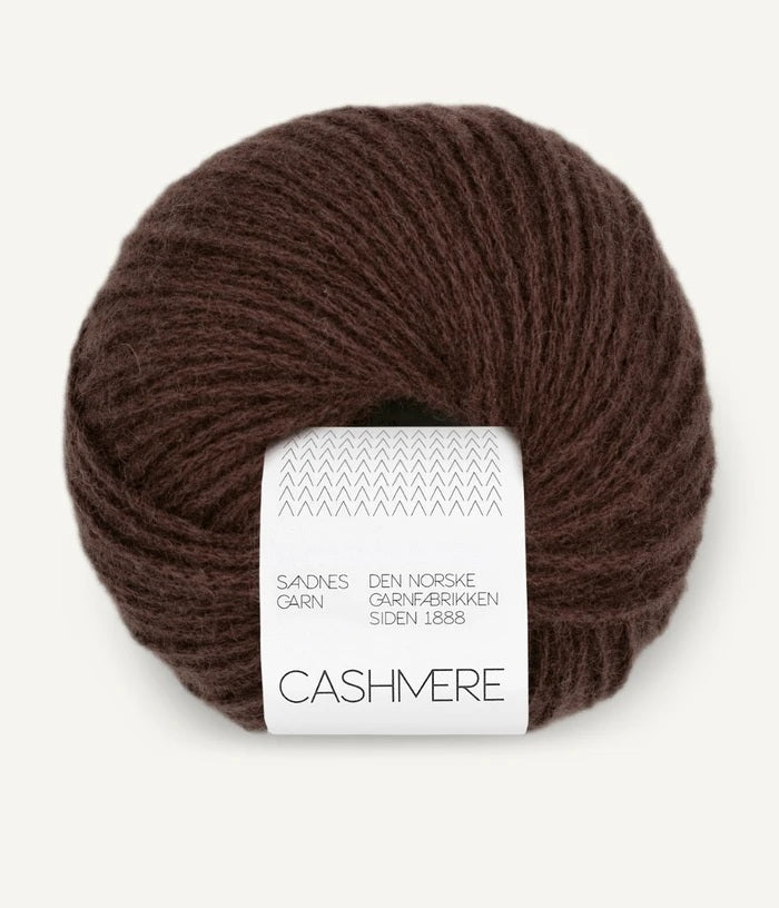 Sandnes Garn Cashmere cashmere 3082 dark brown