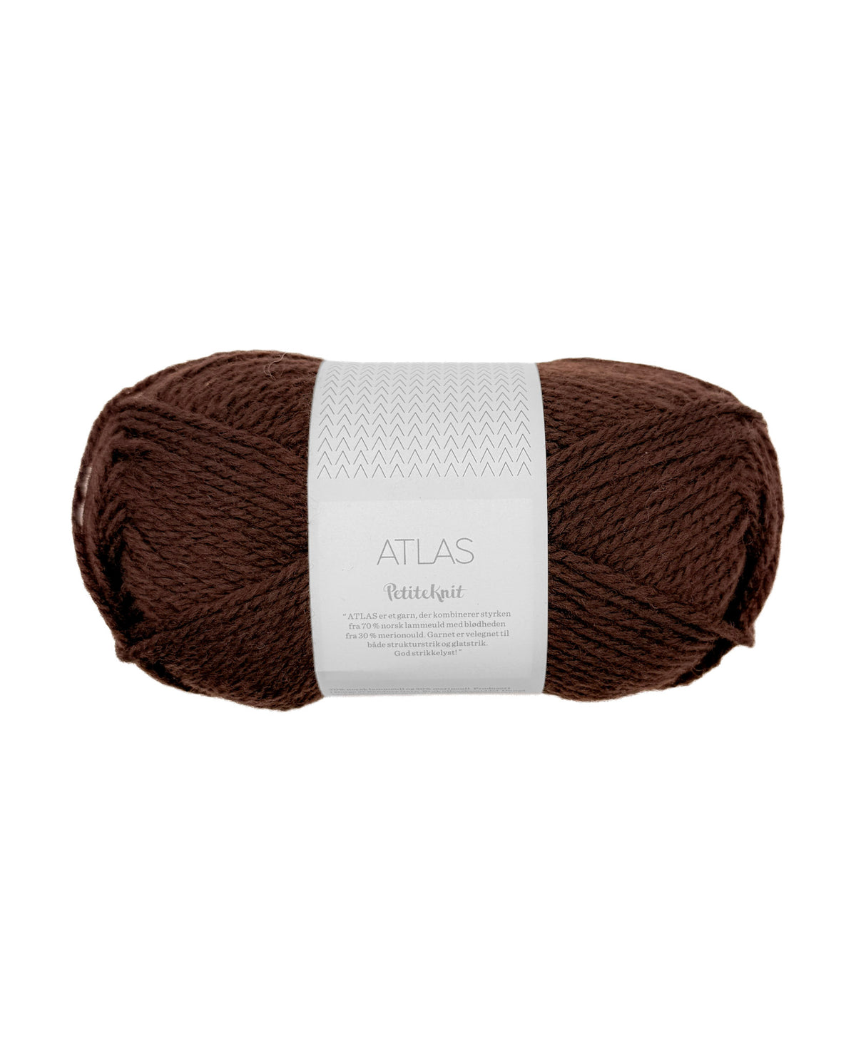 Sandnes Garn Atlas norwegian lambswool merino wool 3091 cacao nibs