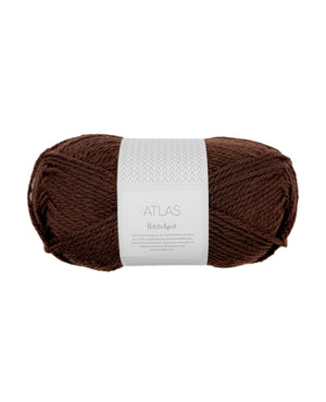 Sandnes Garn Atlas norwegian lambswool merino wool 3091 cacao nibs