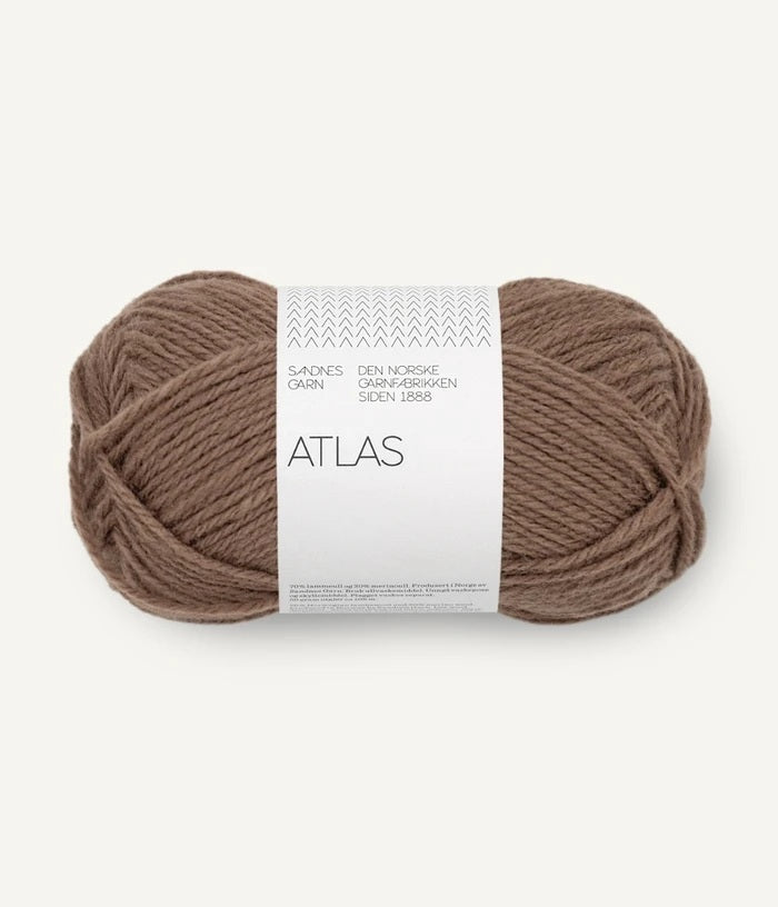 Sandnes Garn Atlas norwegian lambswool merino wool 3161 acorn