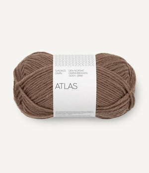 Sandnes Garn Atlas norwegian lambswool merino wool 3161 acorn
