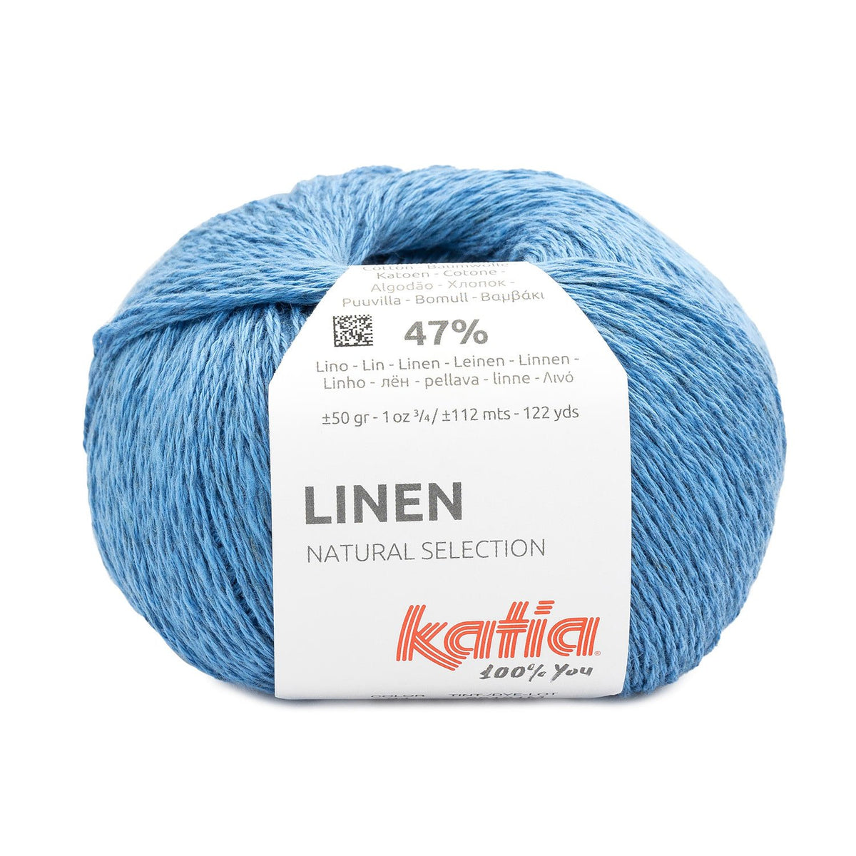Katia Linen linen 34 bright blue