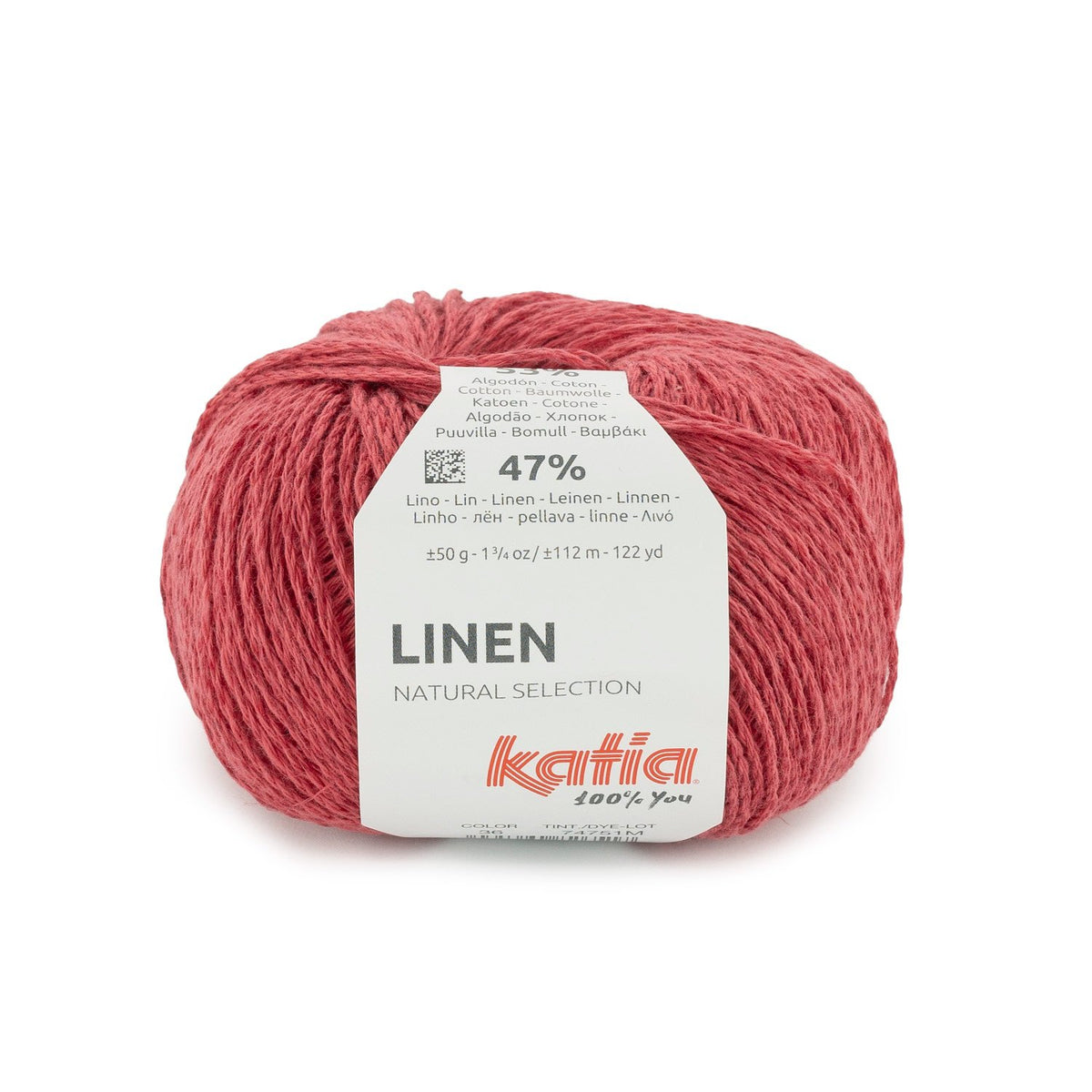 Katia Linen linen 36 coral