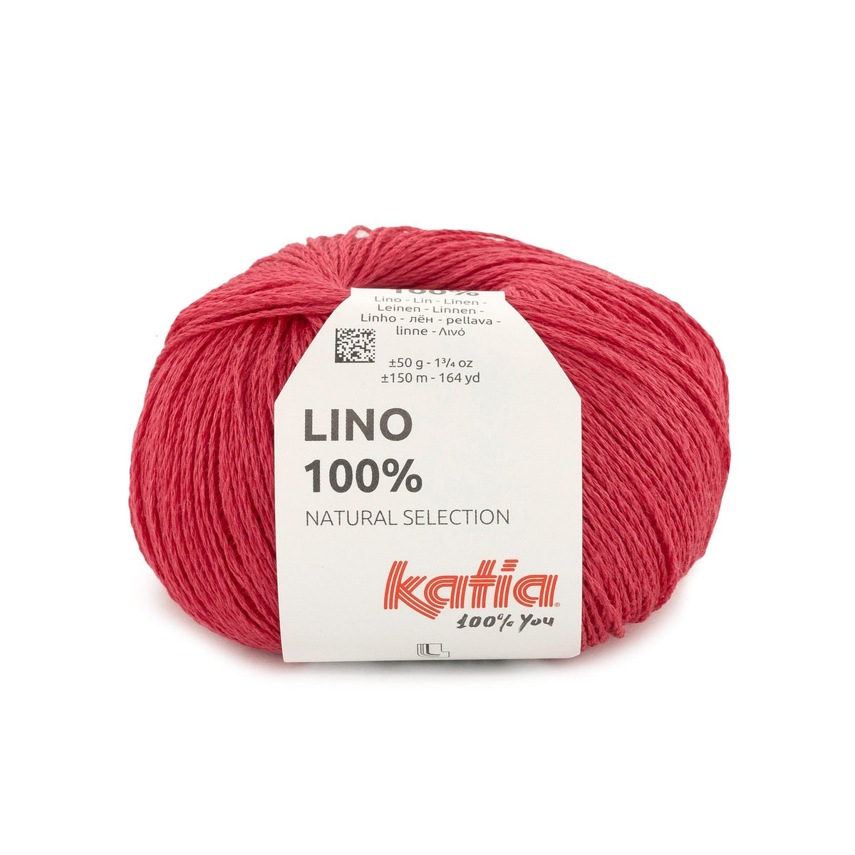 Katia Lino 100% linen 40 coral