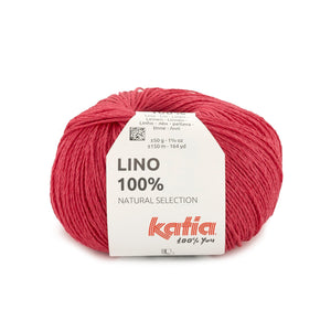 Katia Lino 100% linen 40 coral
