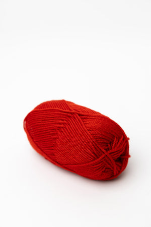 Sandnes Garn Peer Gynt norwegian wool 4018 scarlet red