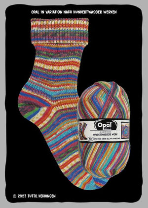 Opal Hundertwasser 4 wool polyamide 4055 windows