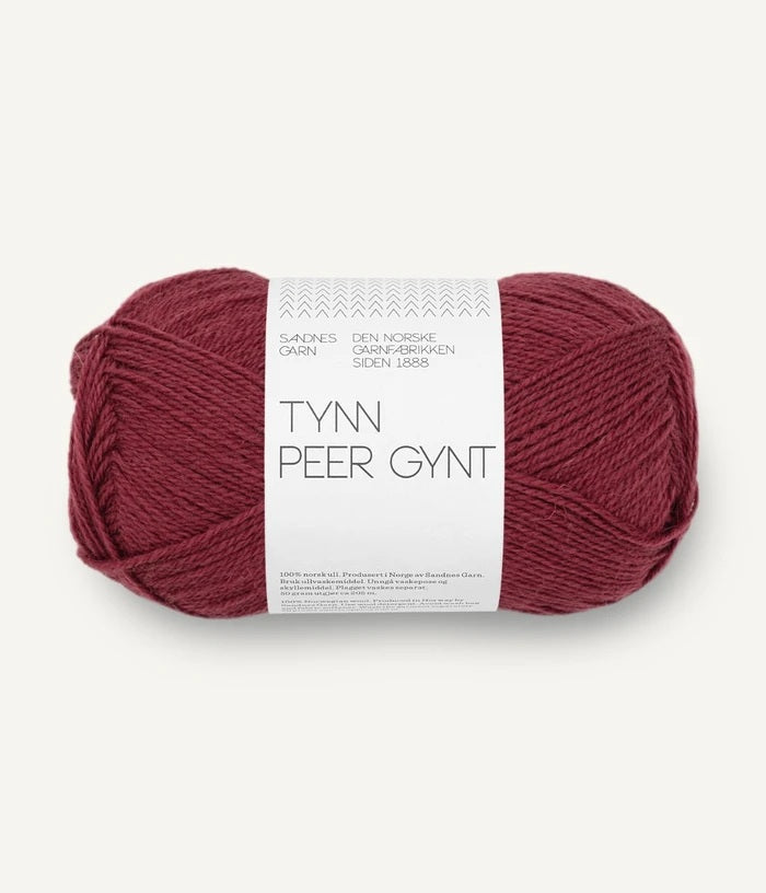 Sandnes Garn Tynn Peer Gynt wool 4353 rustic rose