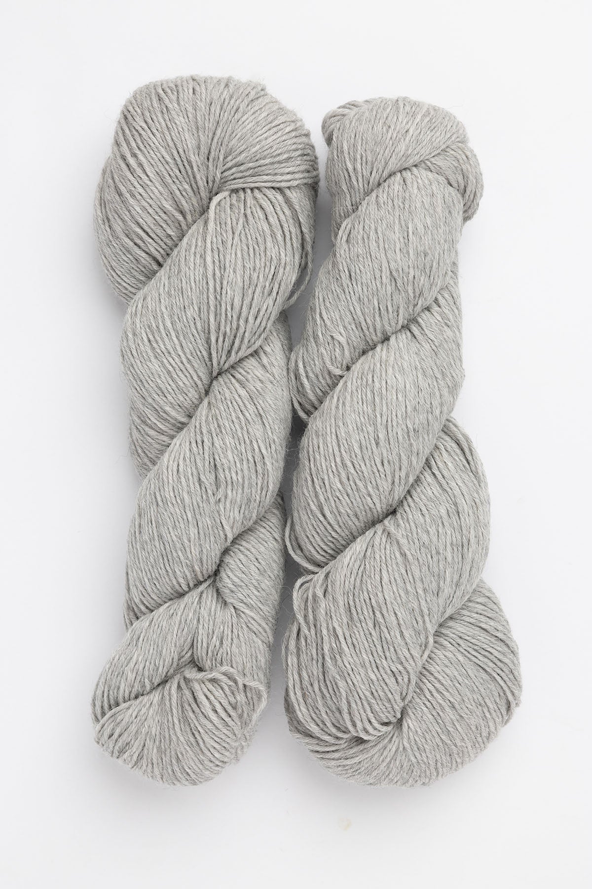 Gathering Yarn The Farmer wool alpaca nylon 502 glacier grey