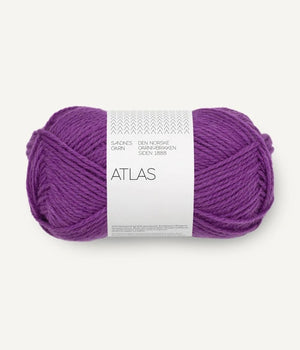 Sandnes Garn Atlas norwegian lambswool merino wool 5045 plum