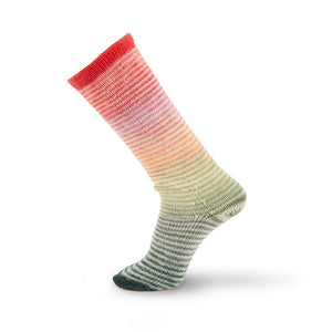 Concept by Katia Symmetric Socks and More Rainbow wool polyamide 52 green orange coral