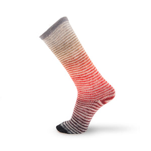 Concept by Katia Symmetric Socks and More Rainbow wool polyamide 53 black red camel