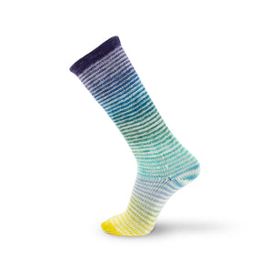 Concept by Katia Symmetric Socks and More Rainbow wool polyamide 55 blue turquoise ochre