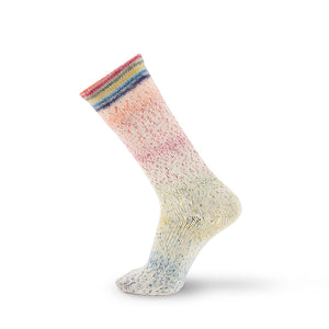 Concept by Katia Symmetric Socks and More Blossom wool polyamide 60 blue green yellow red