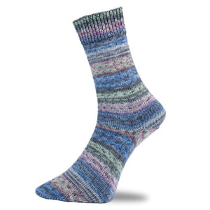 Pro Lana Golden Socks Color wool polyamide 717 blue green