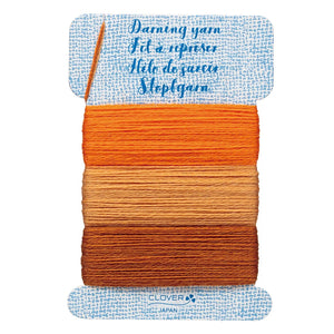 Clover Darning Yarn wool acrylic 7961 orange