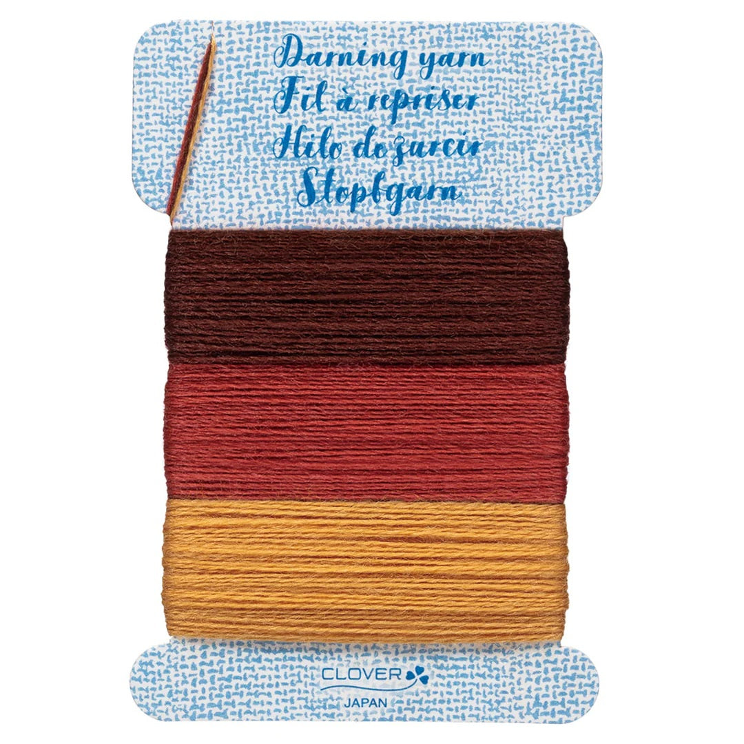 Clover Darning Yarn wool acrylic 7962 earth