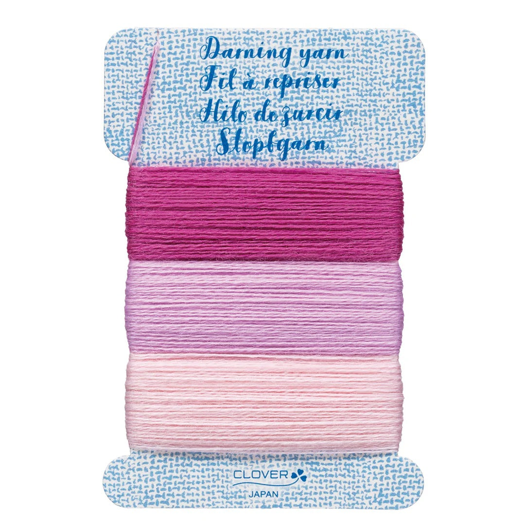 Clover Darning Yarn wool acrylic 7963 rose