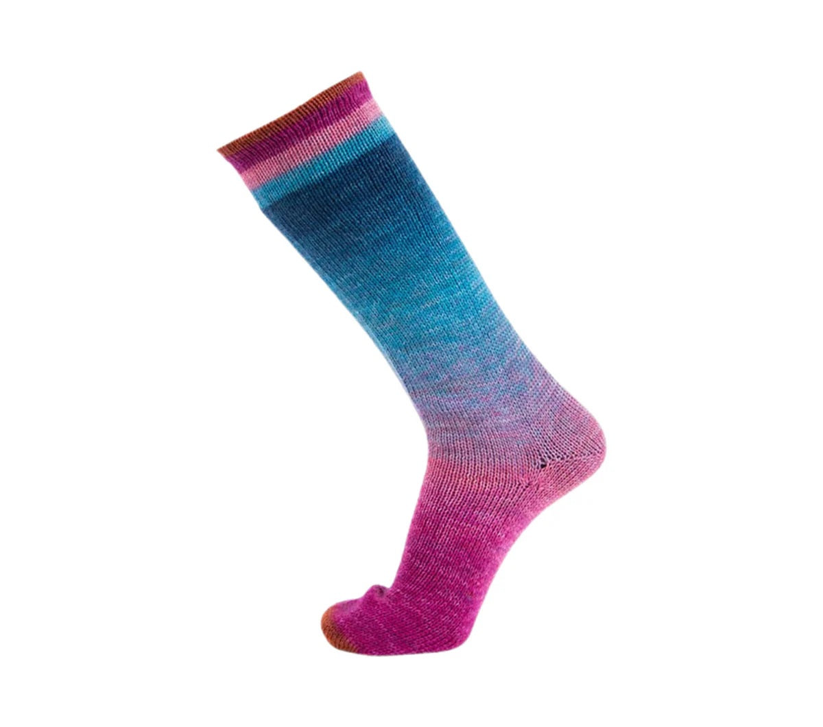 Concept By Katia Symmetric Socks and More Degrade superwash wool polyamide 83 brown pink blue