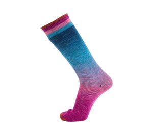 Concept By Katia Symmetric Socks and More Degrade superwash wool polyamide 83 brown pink blue