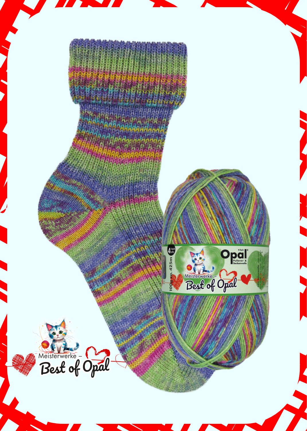 Opal Masterpiece Best of Opal wool polyamide 8881 the lost candy bag