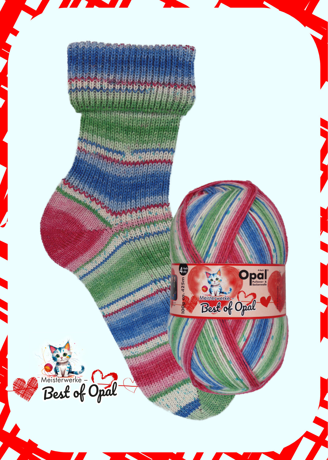 Opal Masterpiece Best of Opal wool polyamide 9514 romantic excursion