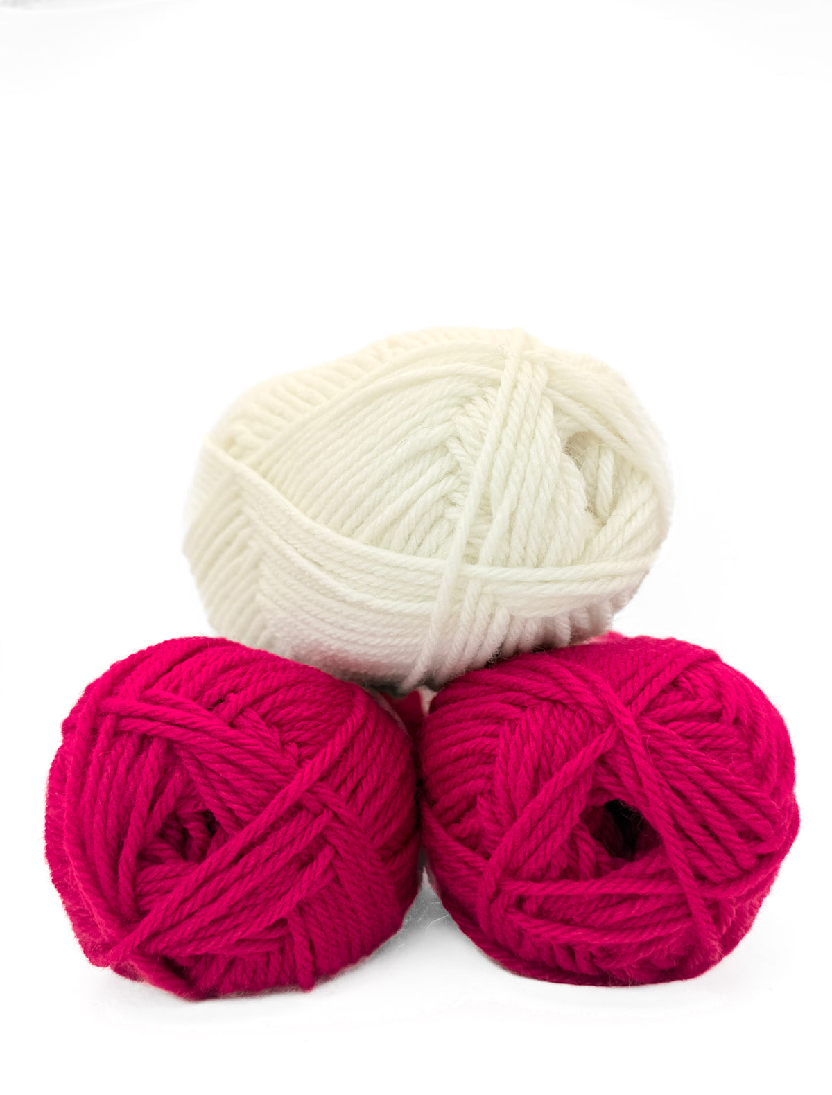 Beginner Colourwork Toque in azalea