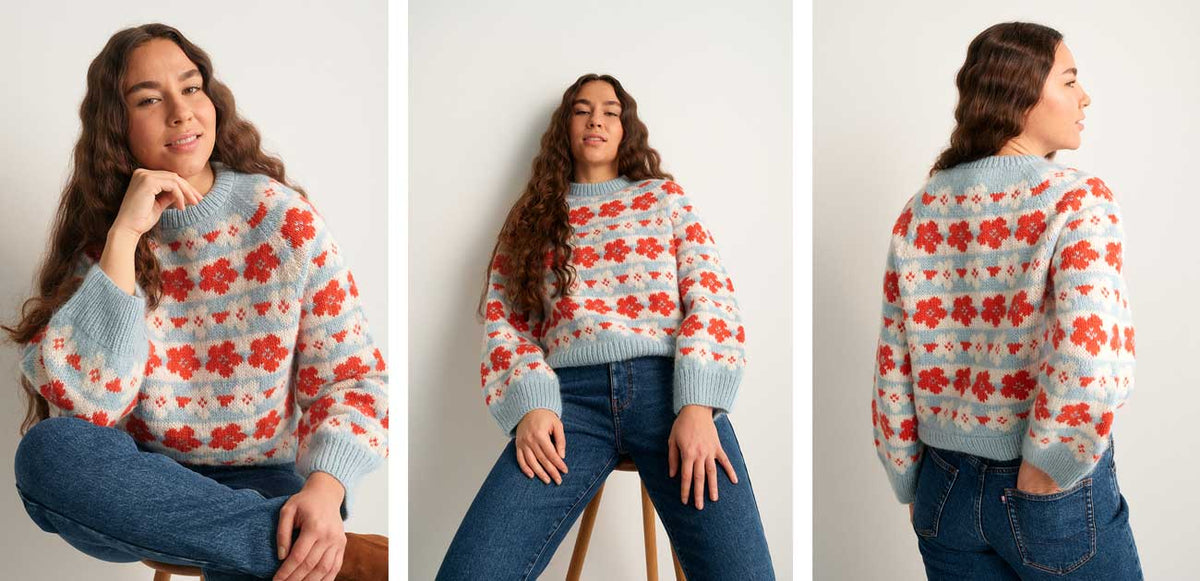 Laine 52 Weeks of Sweaters Clara Eggers