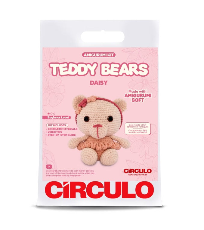 Circulo Amigurumi Kit little bears daisy