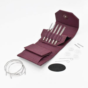 Lykke Flight Mini interchangeable set 9cm 3.5" tips maroon