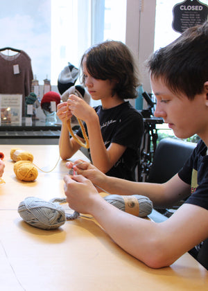 Teens Level 0: Intro to Knitting