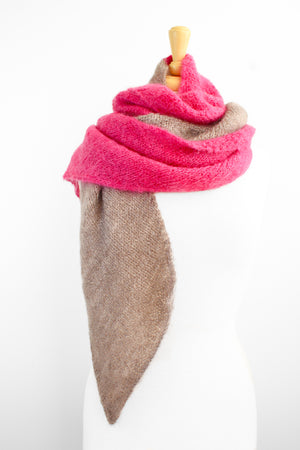 Selkirk Trestle Scarf in Hand Maiden Selkie by Beehive Wool Shop