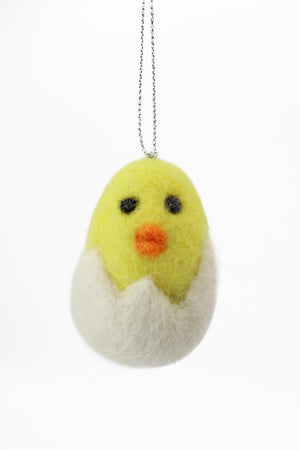 Needle Felting Level 0: Easter Ornament