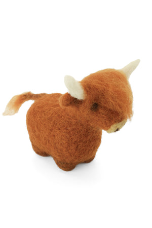Needle Felting Level 0: Highland Cow