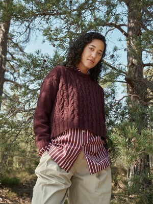 Laine Magazine Issue 18 Autumn 2023 sweater pattern