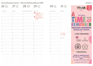 Laine Publishing Knitter's Year 2026 planner 