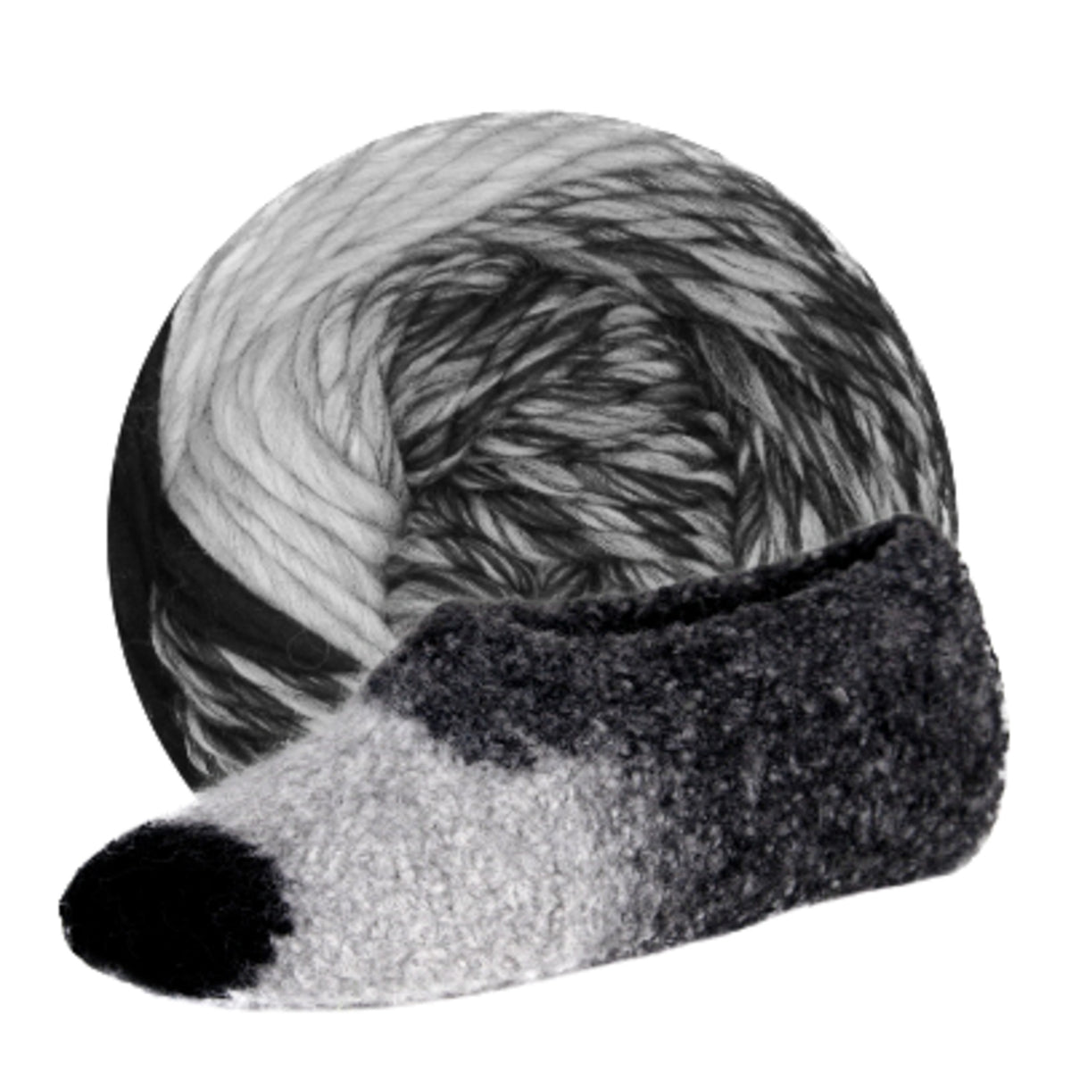 Estelle Slipper wool q60104 coal