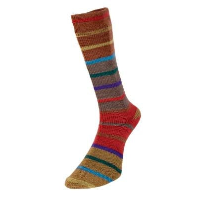 Estelle Evolution Stripe Sock wool nylon q60307 university