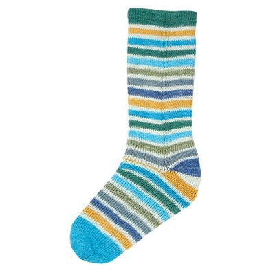 Estelle Yarns Evolution Cotton Sock cotton nylon q60405 tidal wave