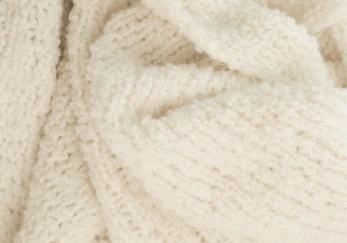 Sea Foam Cowl by Beehive Wool Shop in Concept by Katia Sussurro