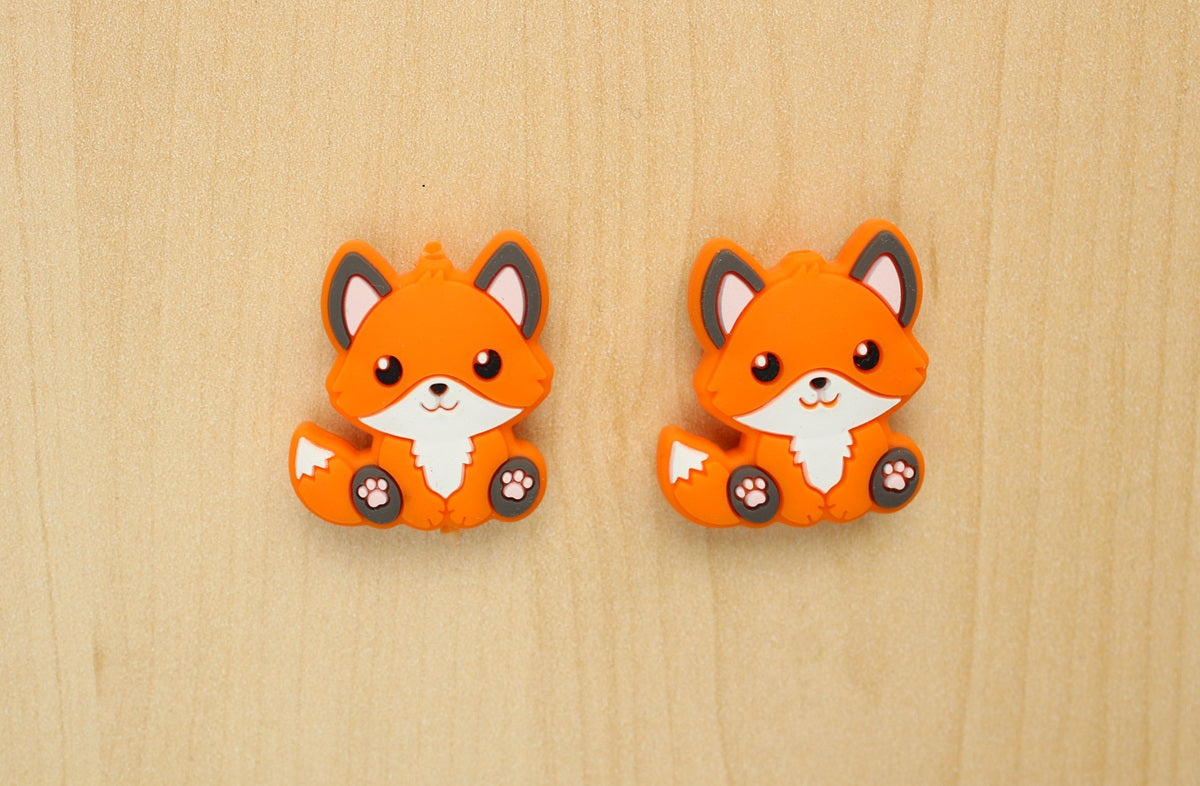 Buttons And Bows Haberdashery Stitch Stoppers silicone fox