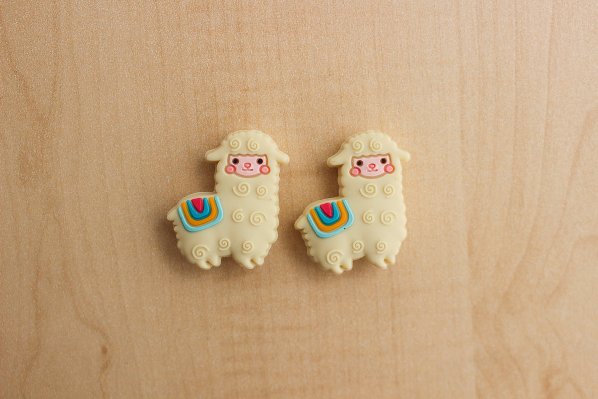 Buttons And Bows Haberdashery Stitch Stoppers silicone llama