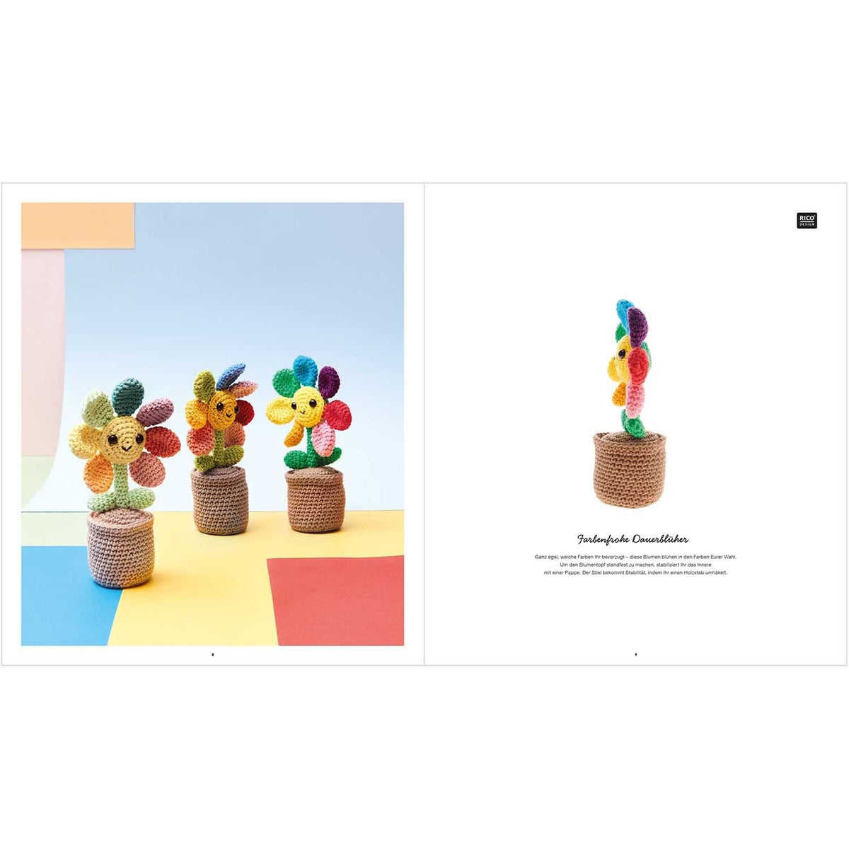 Rico Design The Lovely World of Ricorumi rainbow