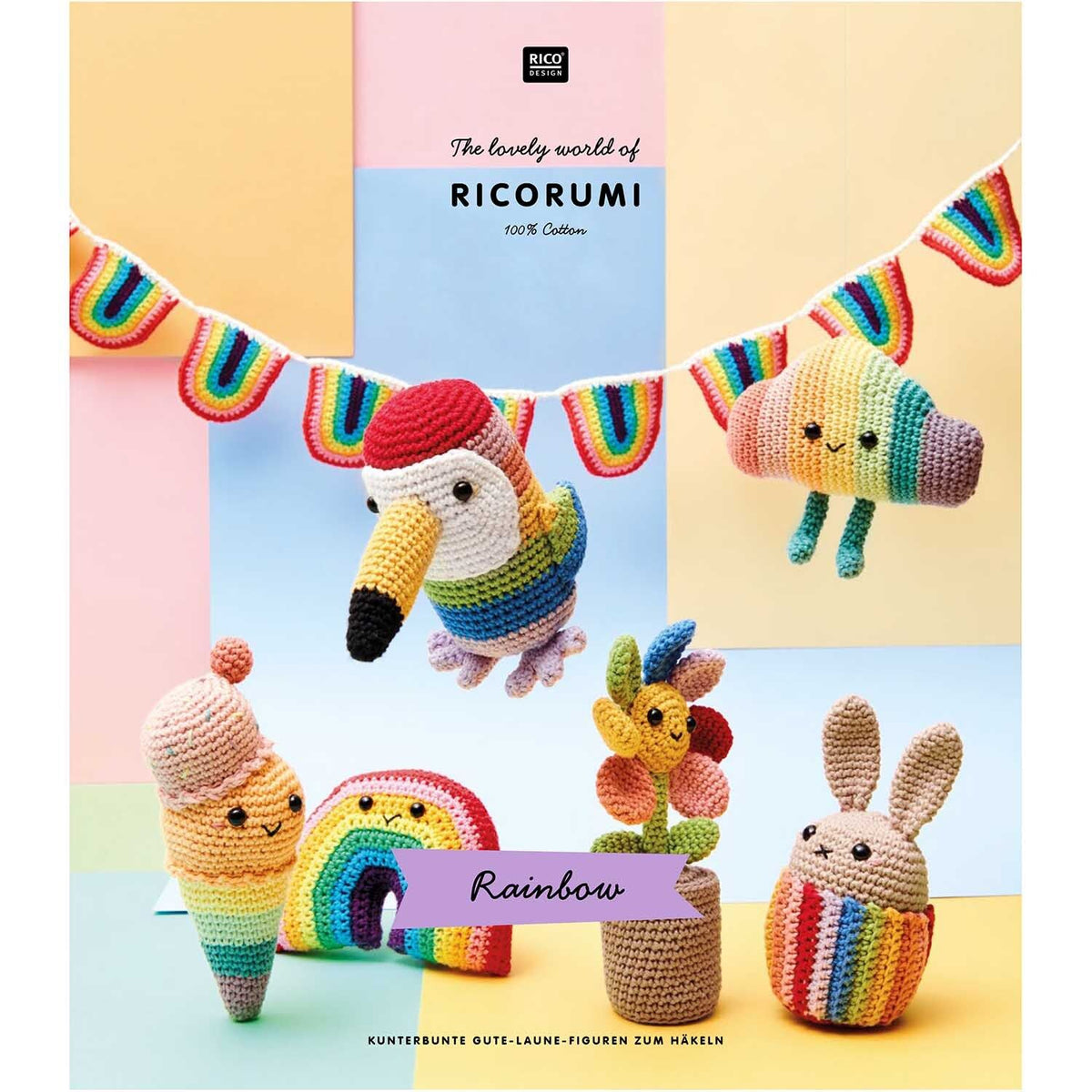 Rico Design The Lovely World of Ricorumi rainbow