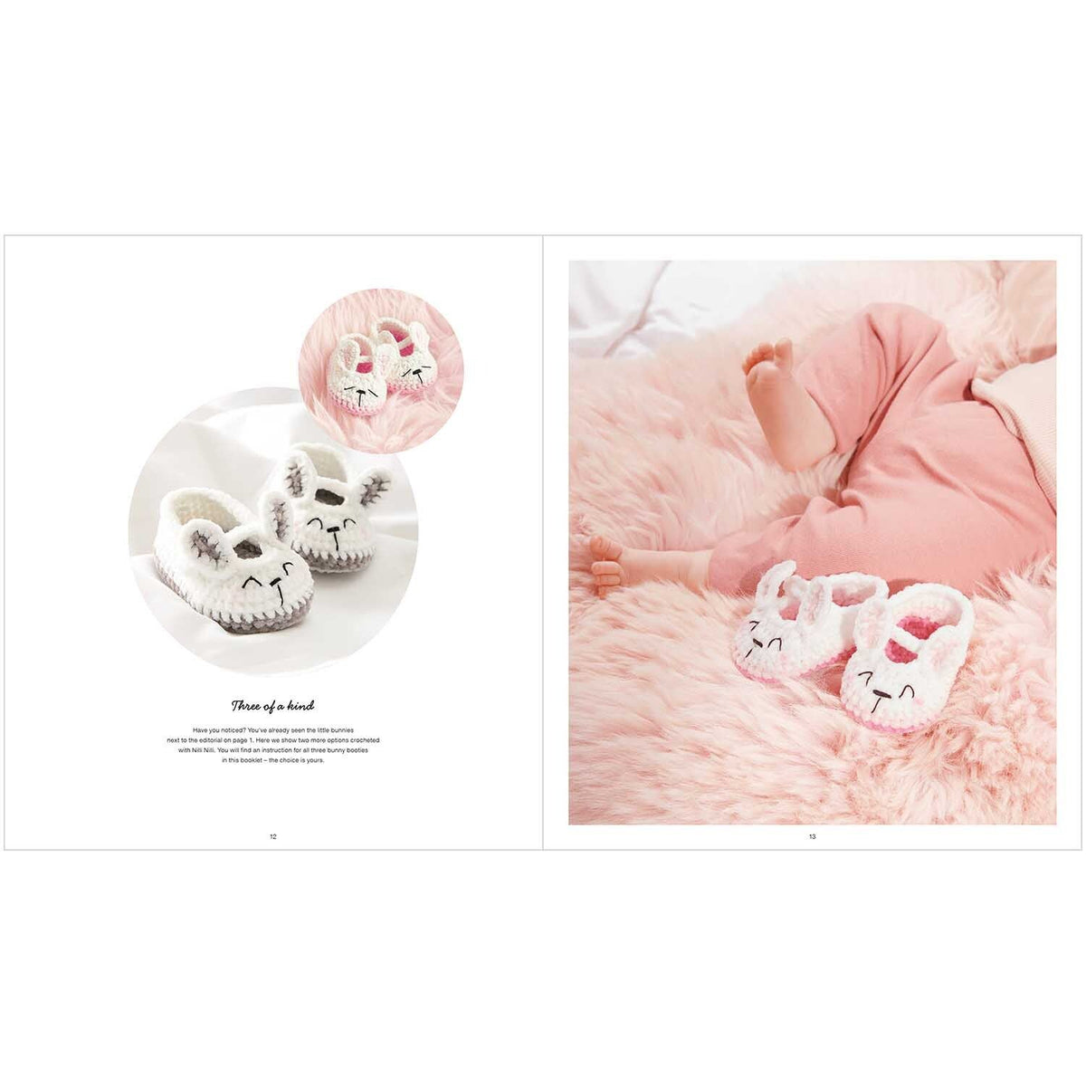 Rico Design The Lovely World of Ricorumi baby booties