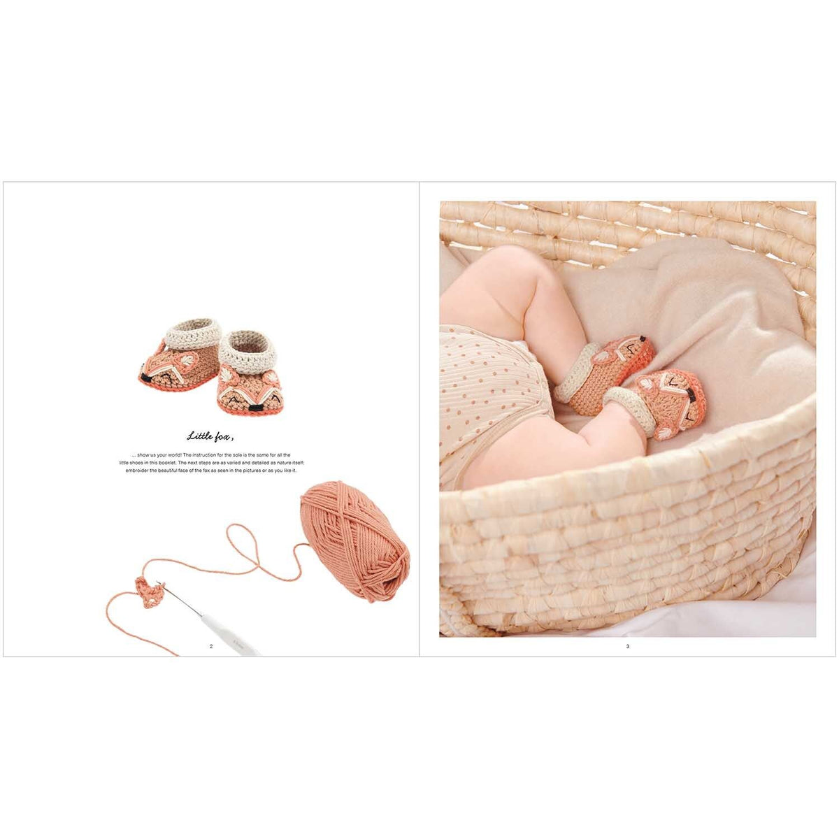 Rico Design The Lovely World of Ricorumi baby booties