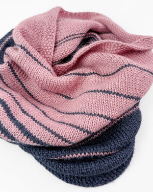 Tidelines Cowl in Sandnes Garn Alpakka Silke.