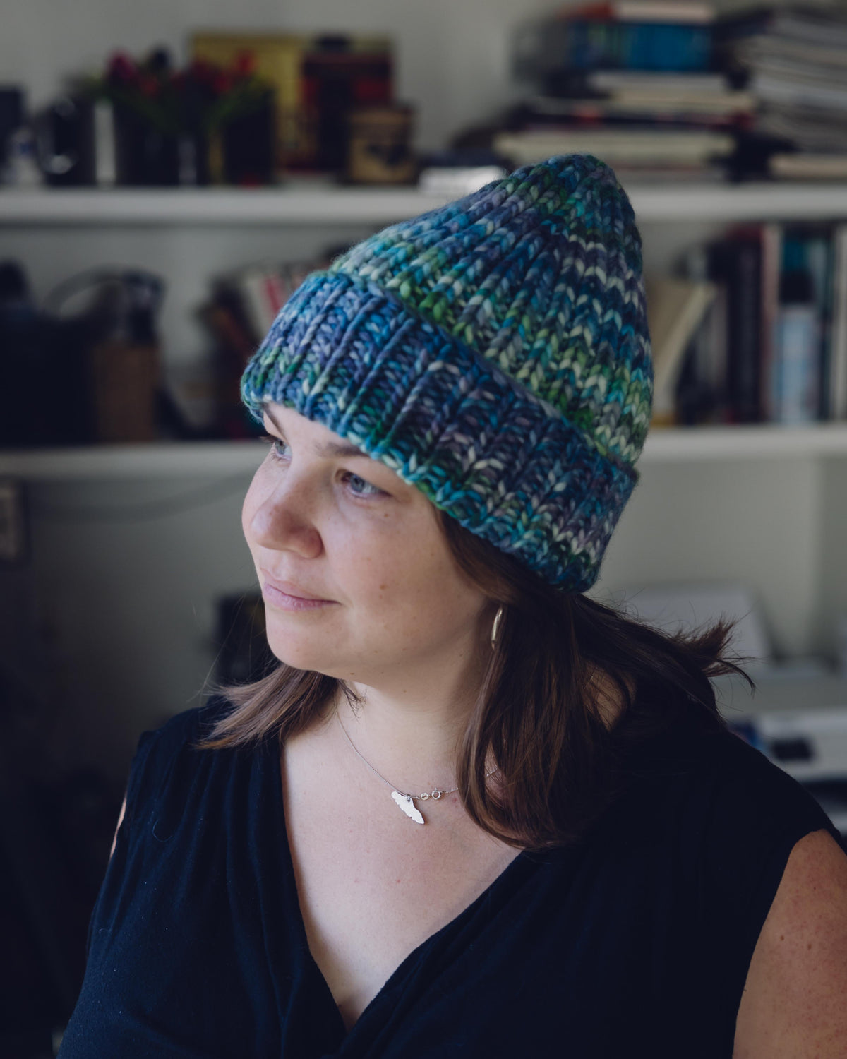 Bulky weight version knit in Lana Gatto Capoeira.