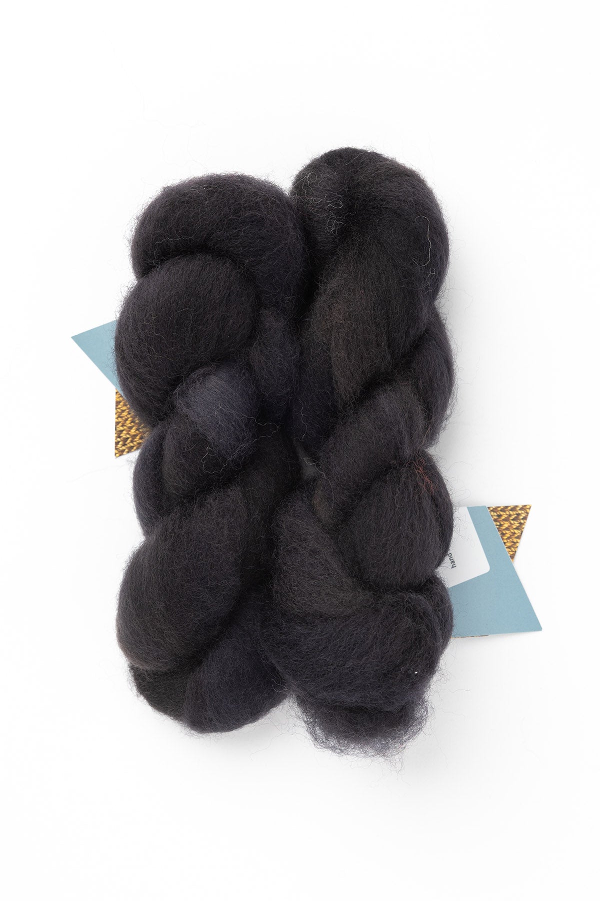 Fleece Artist Corriedale Sliver wool after dark